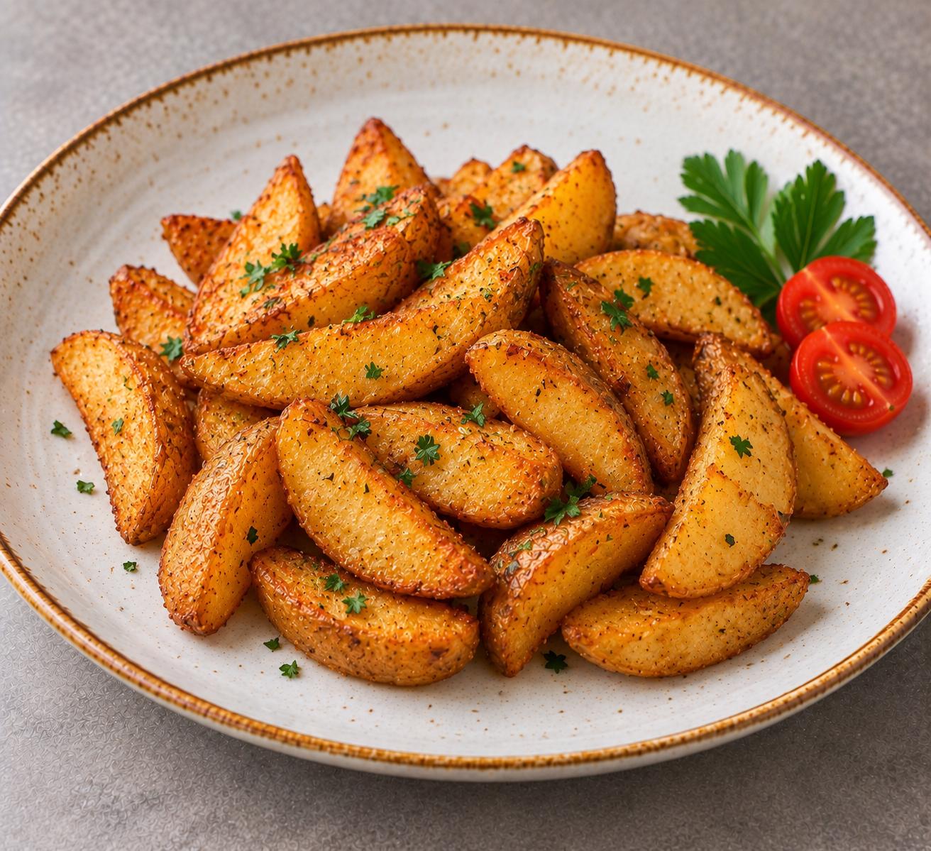 Fűszeres steak burgonya